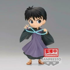 ACTION FIGURE QPOSKET INUYASHA - MIROKU - BANDAI - NOVO - ORIGINAL