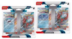 BLISTER QUADRI PACK CETITAN + ARCTIBAX FENDA PARADOXAL - POKÉMON ESCARLATE E VIOLETA 4 - COPAG - NOVO - ORIGINAL - TCG