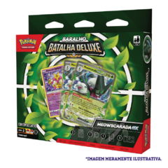 BARALHO BATALHA DELUXE QUAQUAVAL EX - POKÉMON ESCARLATE E VIOLETA - DECK - COPAG - NOVO - ORIGINAL - TCG na internet