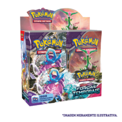 BOOSTER BOX FORÇAS TEMPORAIS - POKÉMON ESCARLATE E VIOLETA 5 - NOVO - ORIGINAL - TCG