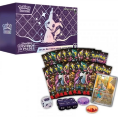 COLEÇÃO TREINADOR AVANÇADO DESTINOS DE PALDEA - POKÉMON ESCARLATE VIOLETA 4.5 - COPAG - NOVO - ORIGINAL - TCG