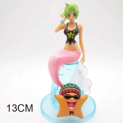 ACTION FIGURE ONE PIECE CAYMY E PAPPAGU - SUPER ONE PIECE STYLING - AMBITIOUS MIGHT - BANDAI - ORIGINAL - NOVO