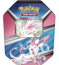 LATA HERÓIS V - SYLVEON V - COPAG - NOVO - ORIGINAL - POKÉMON TCG