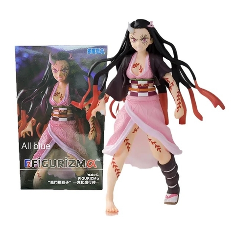 ACTION FIGURE FIGURIZMA ALPHA DEMON SLAYER - NEZUKO KAMADO - SEGA - ORIGINAL - NOVO