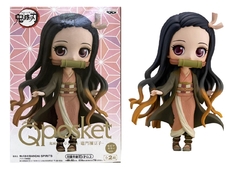 ACTION FIGURE QPOSKET DEMON SLAYER - NEZUKO KAMADO - COLEÇÃO I - VERSÃO 2 / B SÉPIA - BANPRESTO - NOVO - ORIGINAL