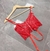 CORSET YO PUEDO ROJO. - comprar online