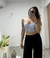 CORSET YO PUEDO LAVANDA. - CLARILEVIMAYORISTA