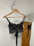 CORSET POSITIVITY (negro con rosa) - comprar online