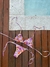 BIKINI TRIANGULITO (fondo blanco con flores) - comprar online