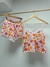 PIJAMA SHAKI (flores de colores)