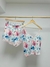 PIJAMA SHAKI (flores acuarelas)