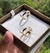 Par de Alianças 3mm Abaulada Prata banho Ouro 18k - comprar online