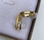 Par de Alianças 3mm Chanfro banho em Ouro 18k - comprar online