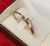 Par de Alianças 3mm (Prata950) banhadas em Ouro