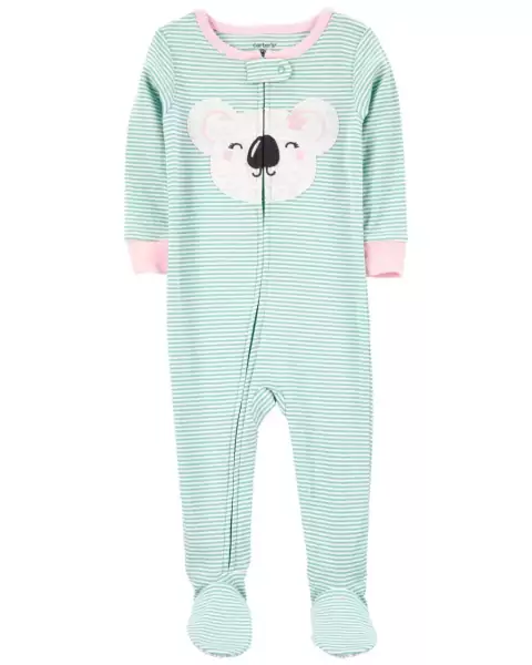 Macacão Carters em algodão com pezinho - Coalinha (Nova Coleção)