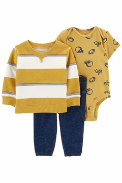 Conjunto Carters 3 peças inverno - Futebol Americano