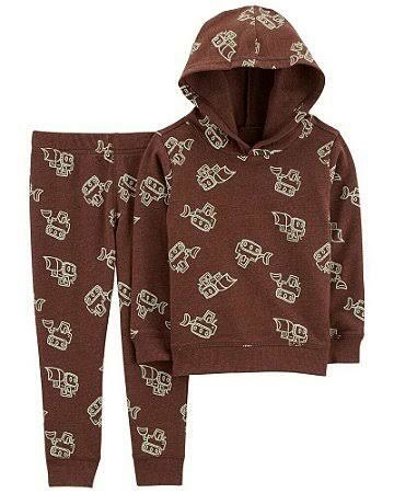 Conjunto Inverno Carters 2 peças - Tratores (Nova Coleção)