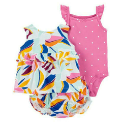 Conjunto Carters 3 peças verão - Tropical (Lançamento)