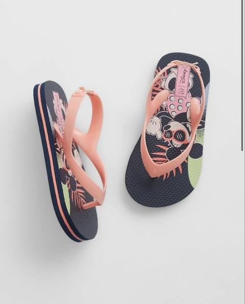 Chinelo GAP com elástico - Minnie Mouse