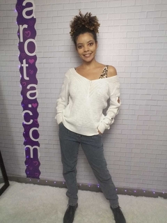 Blusa de tricô