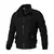 Jaqueta bomber casual masculina, corta-vento, jaqueta justa, casaco monocromáti - comprar online