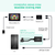Ugreen Conversor Hdmi + Usb Para Displayport 4k Full Hd 50cm - Mentoko Store - Cabo HDMI, PowerBank, USB 3.0, P2