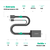 Ugreen Conversor Hdmi + Usb Para Displayport 4k Full Hd 50cm - comprar online
