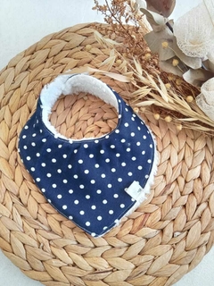 BABERO BANDANA LUNARES / CORDERITO - comprar online