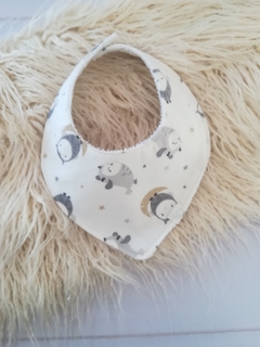 BABERO BANDANA LECHUZA