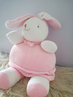 CONEJA PLUSH REDONDA ROSA
