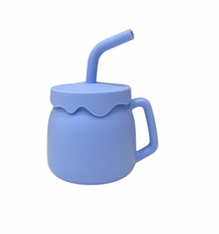 Vaso Pumpkin de silicona con tapa y sorbete - tienda online