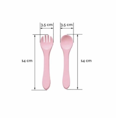 Cubiertos de silicona - Baby Mode
