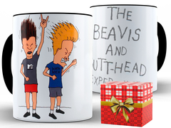 Caneca Beavis and Butt Head 325ml Xícara Porcelana + Caixa Presente - loja online