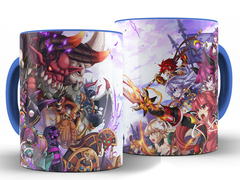 Caneca Grand Chase 325ml Xícara Porcelana + Caixa Presente