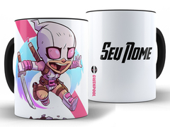 Caneca Gwenpool 325ml Xícara Porcelana + Caixa Presente - loja online