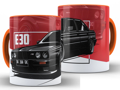 Caneca Bmw e30 325ml Xícara Porcelana + Caixa Presente - comprar online