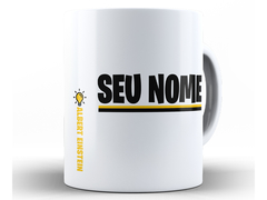 Caneca Albert Einstein 325ml Xícara Porcelana + Caixa Presente na internet