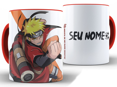Caneca Naruto 325ml Xícara Porcelana Shippuden + Caixa Presente - loja online