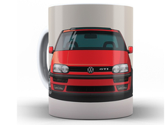 Caneca Golf gti mk3 325ml Xícara Porcelana + Caixa Presente