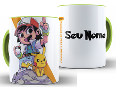Caneca Pokémon 325ml Xícara Porcelana + Caixa Presente na internet