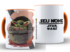 Caneca Baby Yoda 325ml Xícara Porcelana + Caixa Presente - comprar online