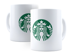 Caneca Starbucks 325ml Xícara Porcelana + Caixa Presente