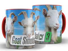 Imagem do Caneca Goat Simulator 325ml Xícara Porcelana + Caixa Presente