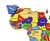 Quebra-Cabeça - Mapa Continente Africano - comprar online