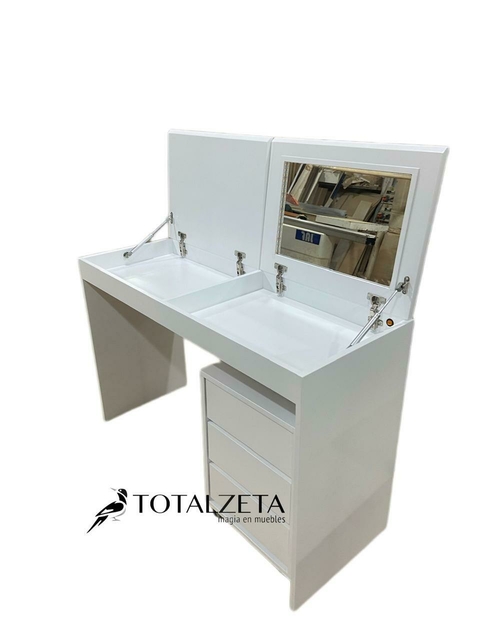 Escritorio Maquillador con Espejo PIAO con cajonera