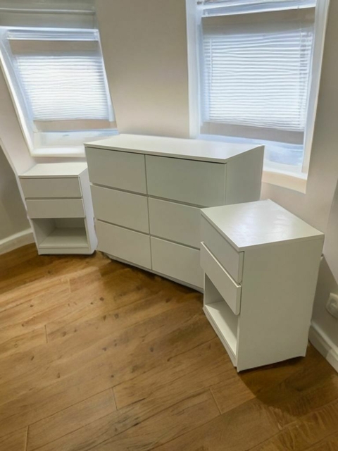 Combo PIAO Cómoda con 6 cajones + 2 Mesas de luz - comprar online