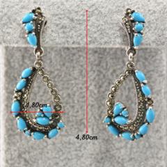 brinco-prata-925-turquesa-natural-com-marcassita-swarovski1