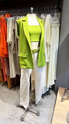 CALÇA RETA COLOR - OFF WHITE - LAVIM