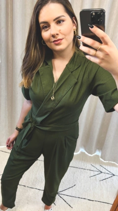 MACACÃO BLAZER - VERDE - loja online