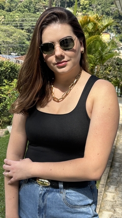 BODY DECOTE QUADRADO - PRETO - comprar online